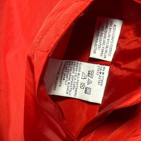 Vintage Y2K‎ Tommy Hilfiger Athletics Reversible Vest Mens XL Red Black 2000 - Picture 5 of 10